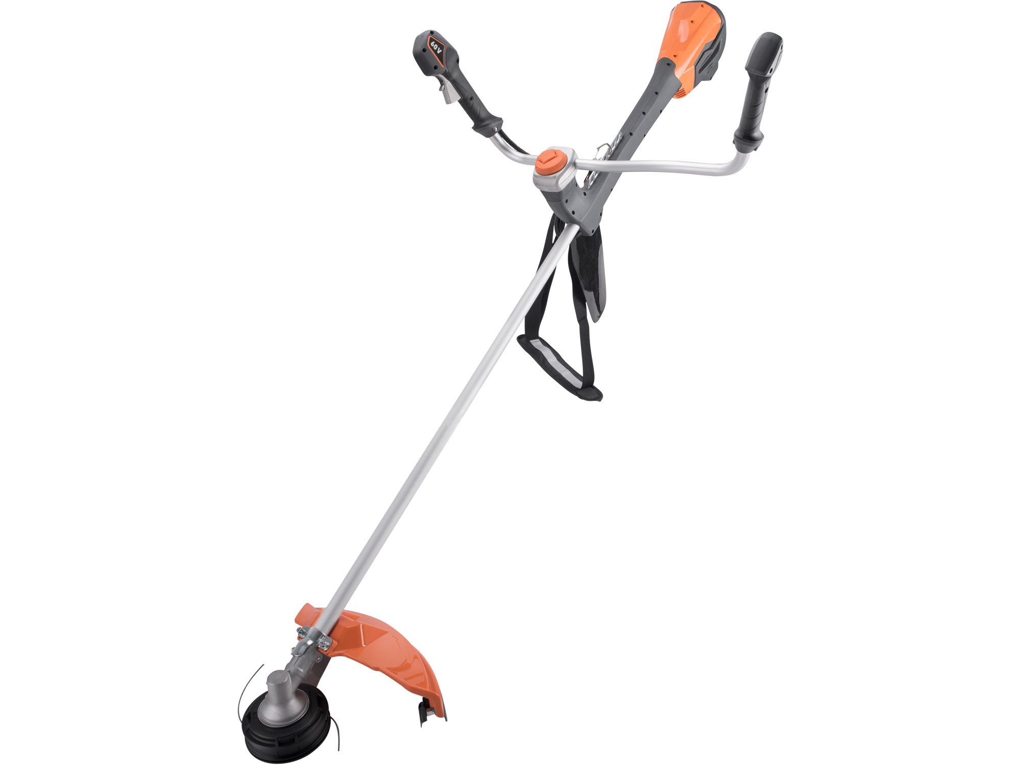 POŠK. OBAL křovinořez/sekačka aku 60V, 42cm, BRUSHLESS, bez baterie a nabíječky - Obrázek 2