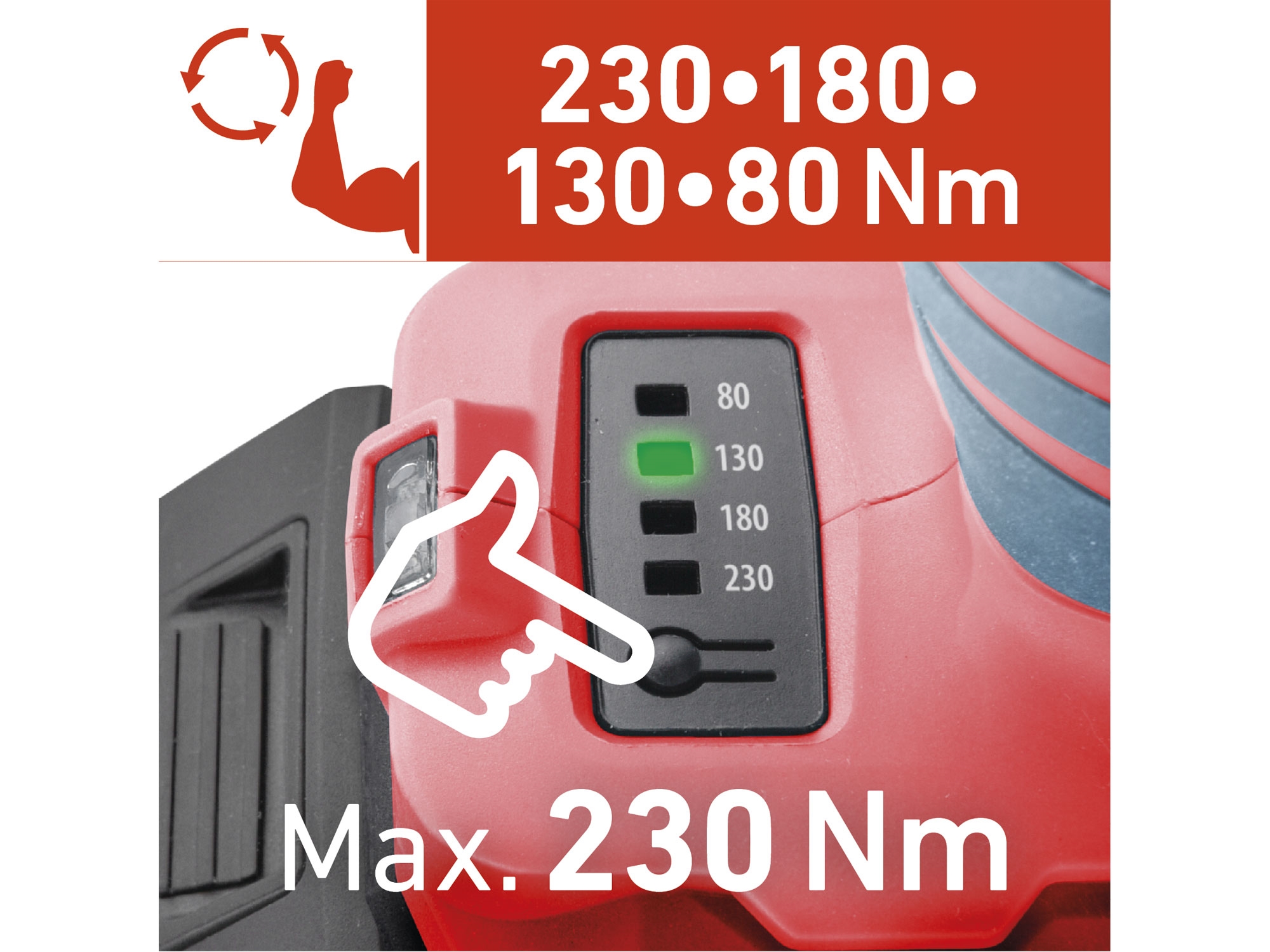 utahovák rázový 1/4" aku SHARE20V, BRUSHLESS, 2Ah - Obrázek 3