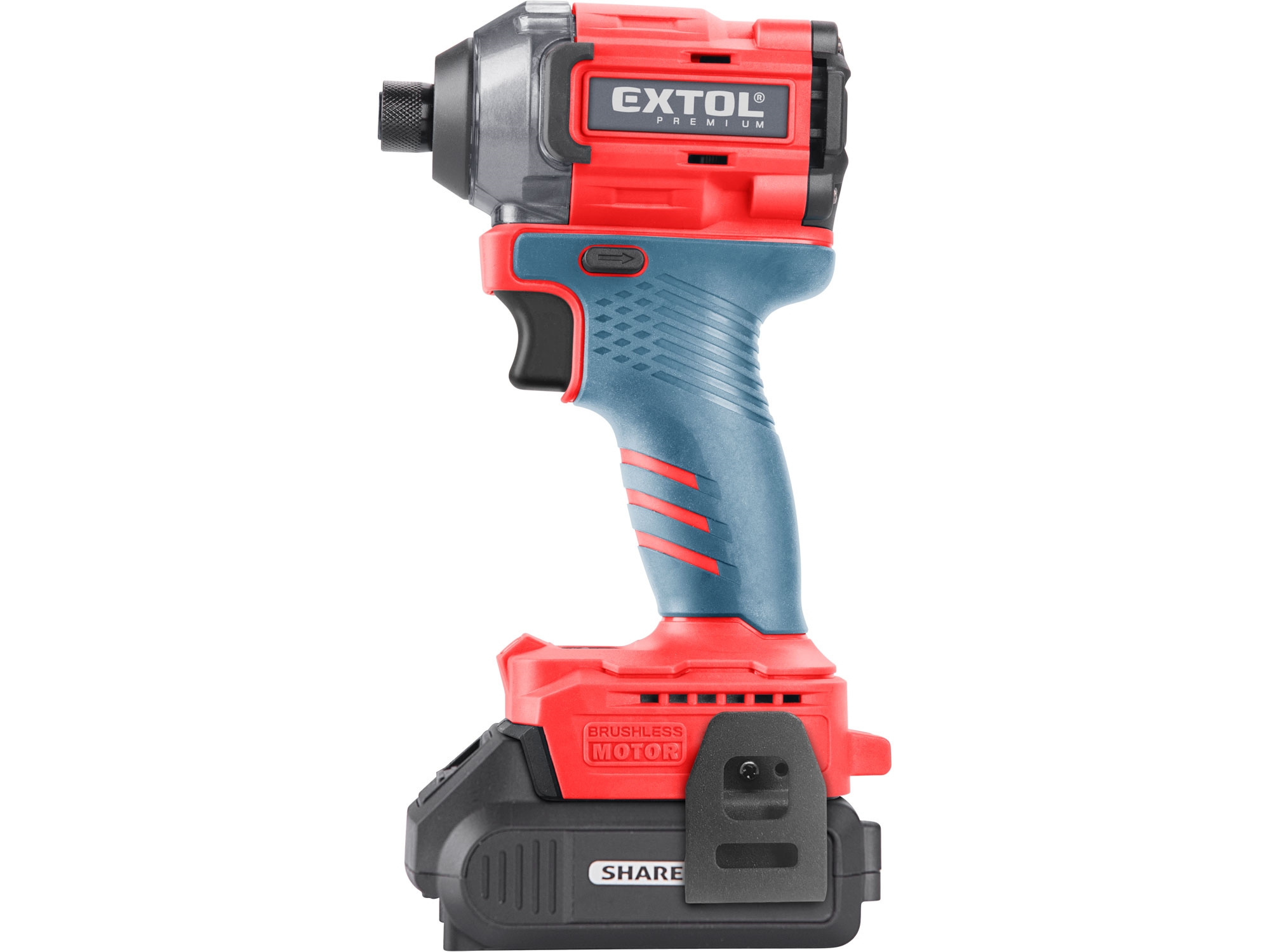 utahovák rázový 1/4" aku SHARE20V, BRUSHLESS, 2Ah - Obrázek 10