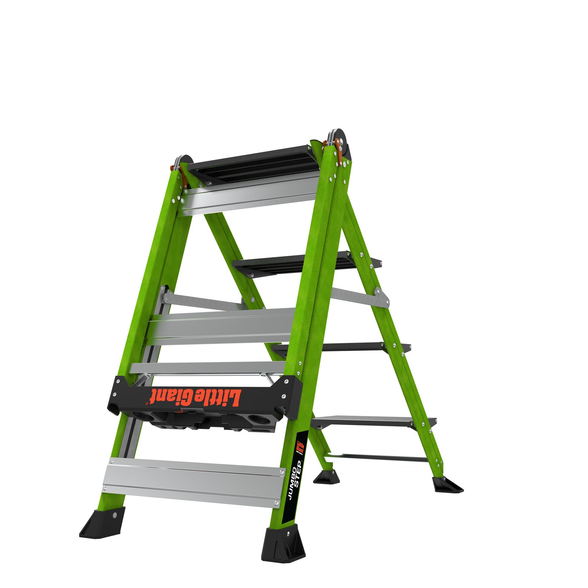 Profesionální nevodivé schůdky Jumbo Step 4 Fiberglass, 4 schůdky, výška stání 89 cm - Obrázek 11