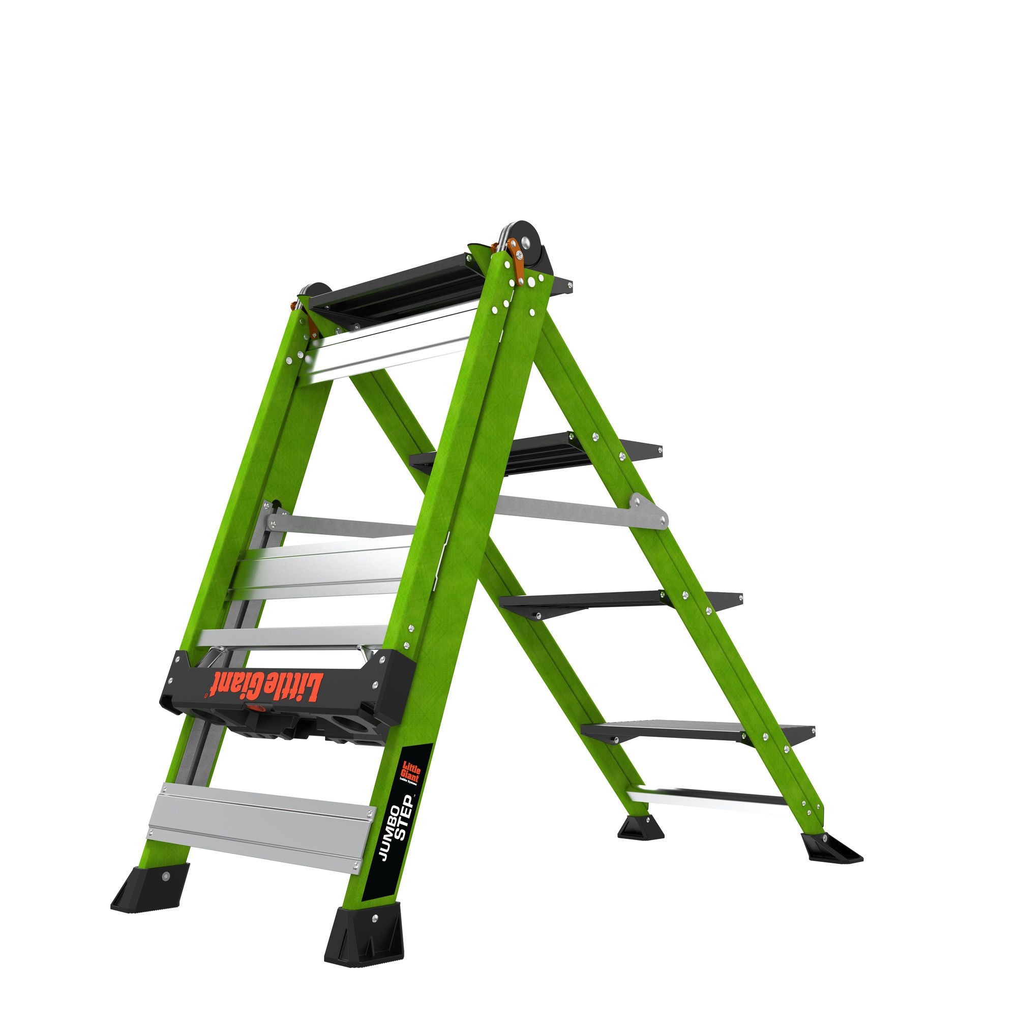 Profesionální nevodivé schůdky Jumbo Step 4 Fiberglass, 4 schůdky, výška stání 89 cm - Obrázek 12
