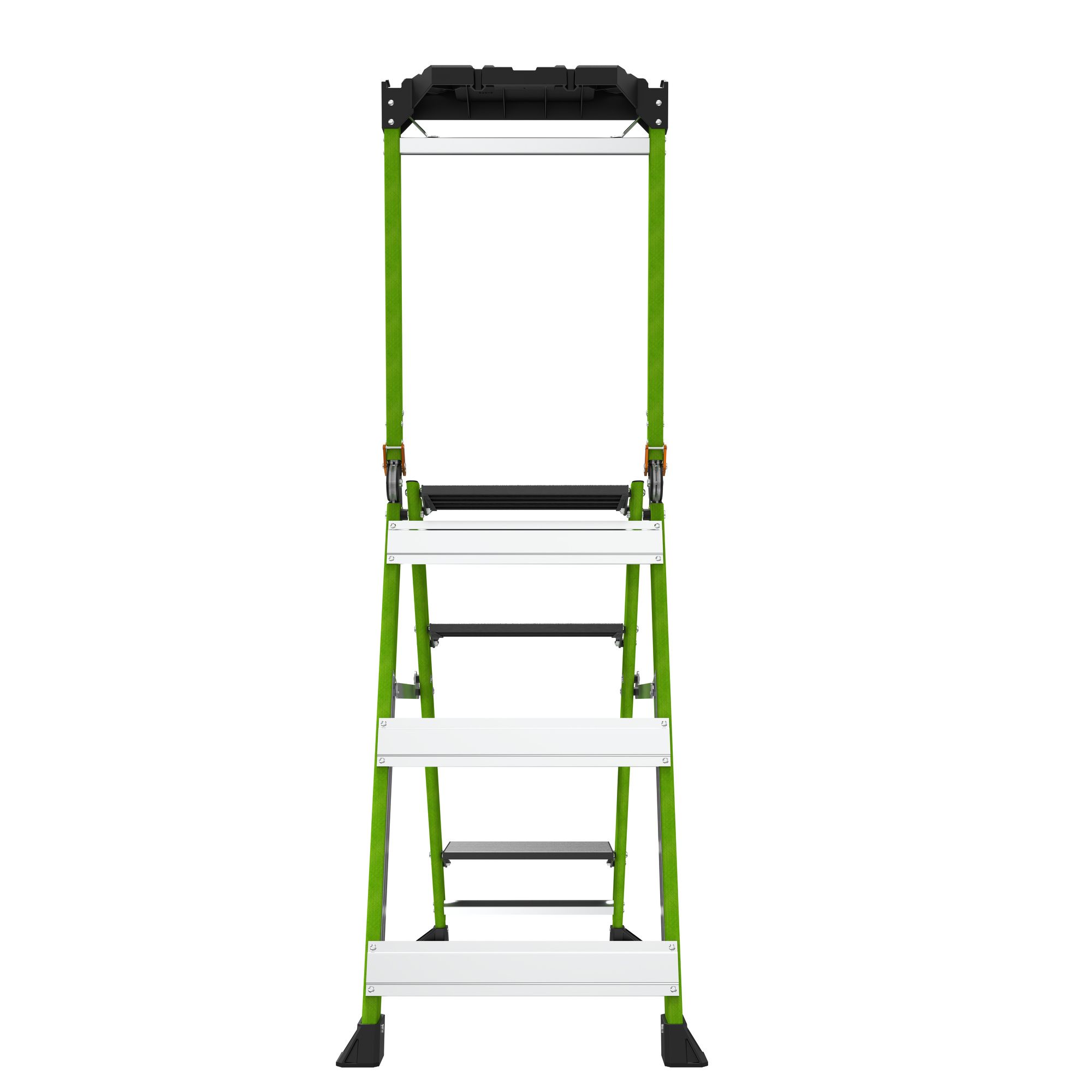 Profesionální nevodivé schůdky Jumbo Step 4 Fiberglass, 4 schůdky, výška stání 89 cm - Obrázek 5