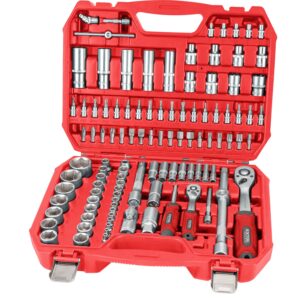 hlavice nástrčné, sada 110ks, 1/4", 1/2"