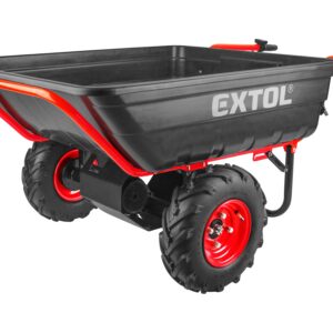 POŠK. OBAL dvoukolák nákladní s převodovkou aku, 300kg, 300l, 40V Li-ion, 6Ah