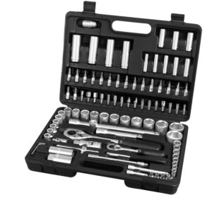 ZRUŠENO! Nahrazeno výrobkem 918094, klíče nástrčné, sada 94ks, 1/4", 1/2", CrV