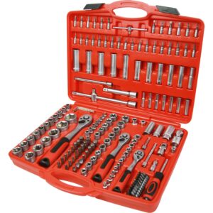 hlavice nástrčné, sada 172ks, 1/4", 3/8", 1/2"