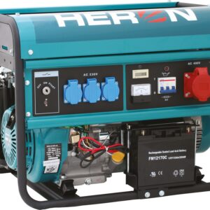 elektrocentrála benzínová 13HP/6,0kW (400V) 2,2kW (230V), elektrický start