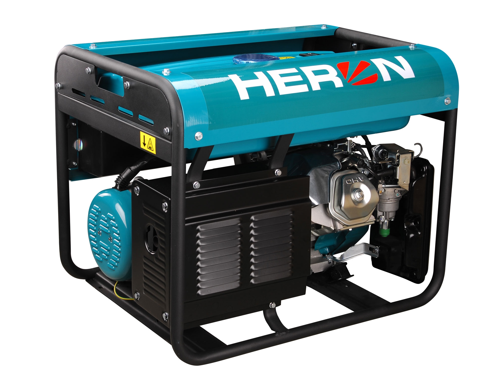 elektrocentrála benzínová 15HP/6,8kW (400V) 5,5kW (230V) - Obrázek 3