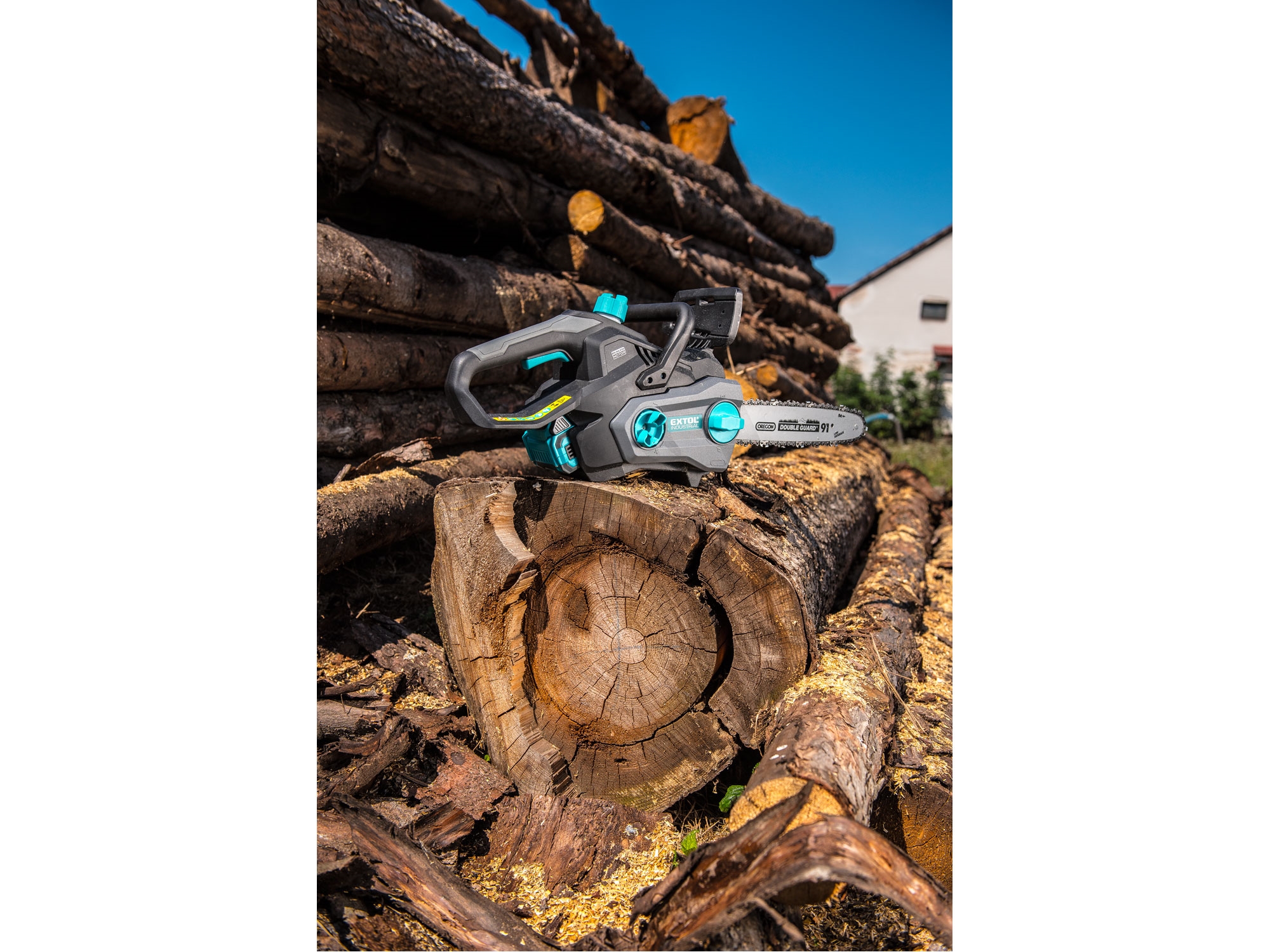 Pila řetězová aku, BRUSHLESS, 40V Li-ion, 2500mAh, 30cm - Obrázek 6