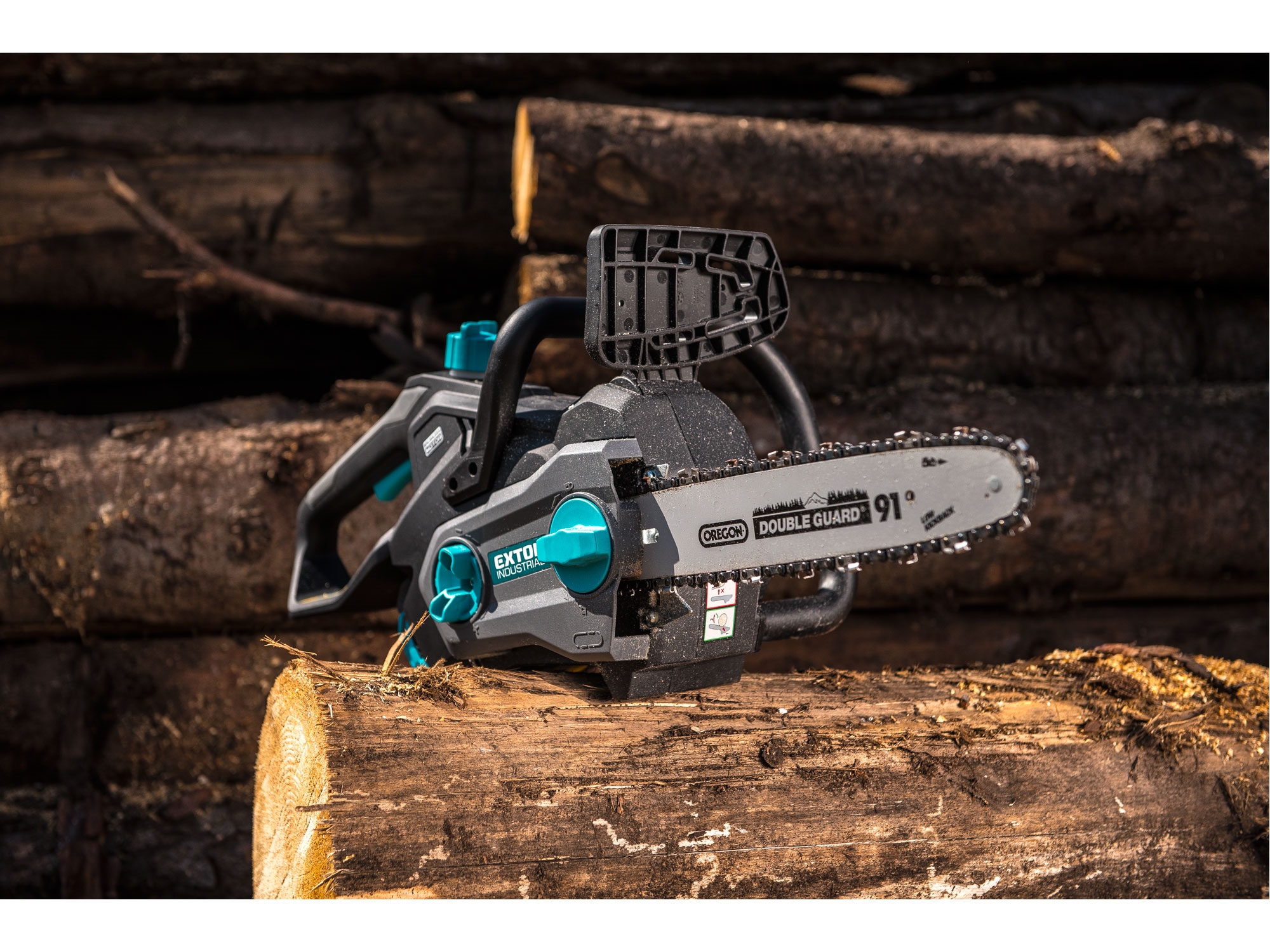 Pila řetězová aku, BRUSHLESS, 40V Li-ion, 2500mAh, 30cm - Obrázek 7