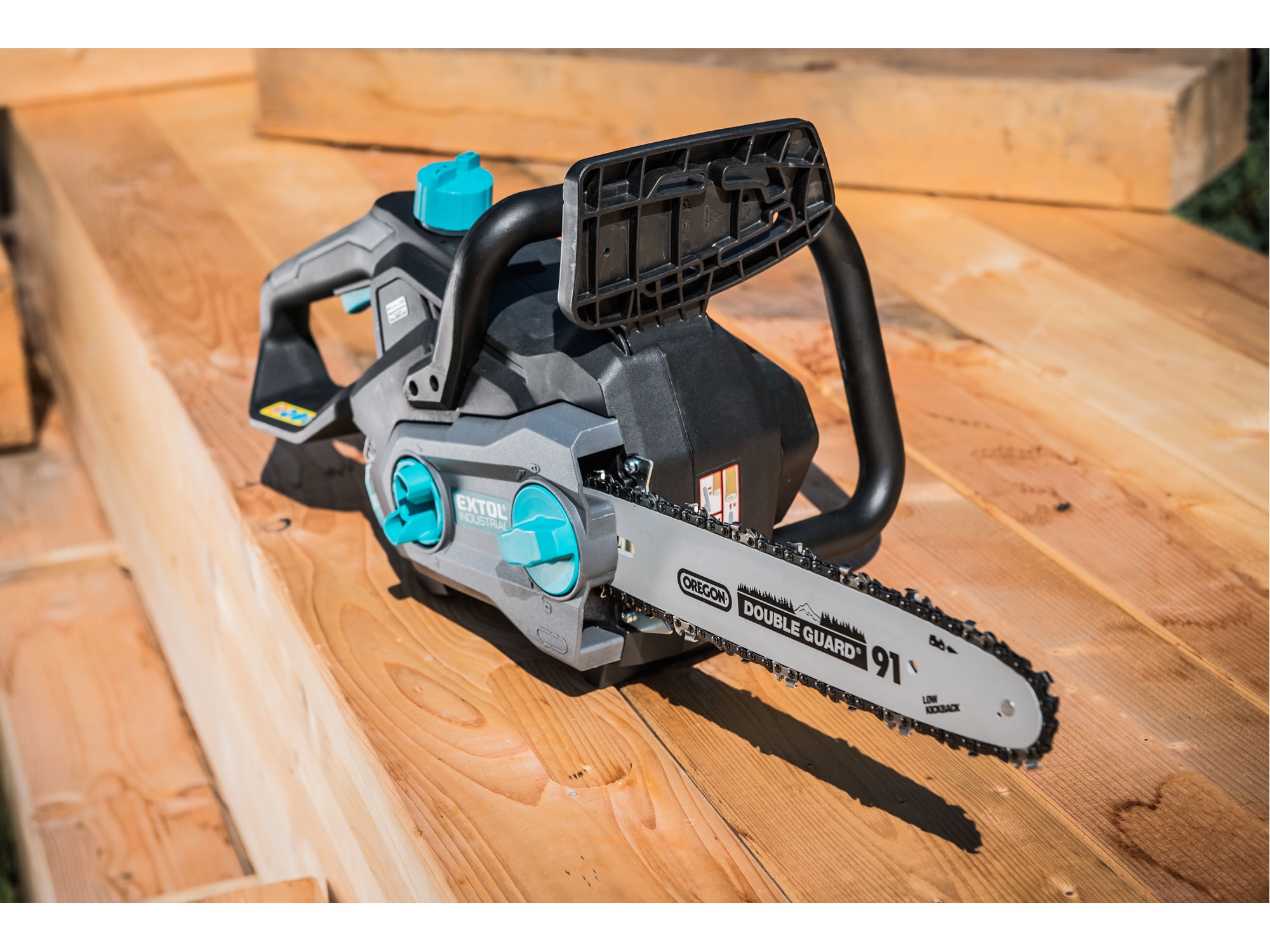 Pila řetězová aku, BRUSHLESS, 40V Li-ion, 2500mAh, 30cm - Obrázek 9