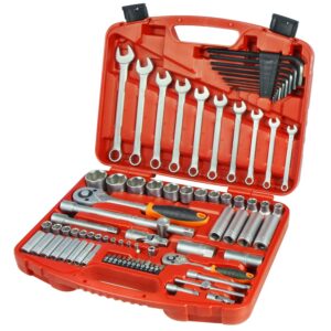 ZRUŠENO! Nahrazeno výrobkem 8818325, hlavice zástrčné, sada 64ks, CrV, , 1/2", CrV