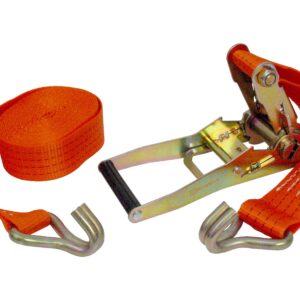 ZRUŠENO! Nahrazeno výrobkem 8861155, pás upínací ráčnový s háky, 10m x 50mm, max. 1200kg, PES