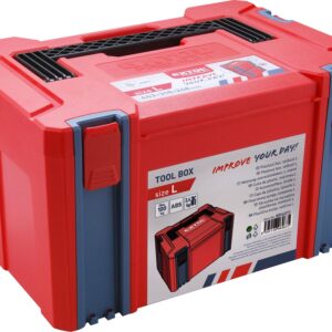 box plastový, L velikost, vněj. rozměr 443x310x248mm