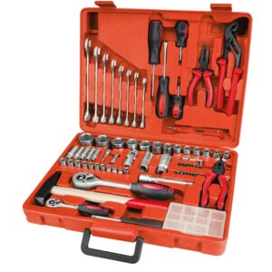 ZRUŠENO! Nahrazeno výrobkem 8818411, sada nářadí 73ks, 1/4" a 1/2"