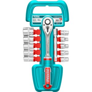 Hlavice nástrčné 1/2", sada 12ks, industrial, CrV