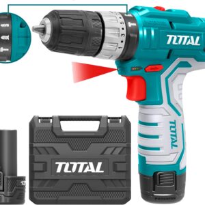 Vrtací šroubovák AKU s příklepem, 12V Li-ion (2x), 1500mAh