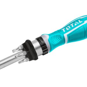 Šroubovák řáčnový, 8 v 1, CrV, industrial, CrV