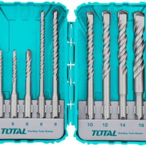 Vrtáky, sada 9ks, SDS Plus, industrial