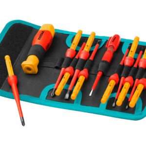 Elektrikářské šroubováky, sada 12ks, výměnná rukojeť, industrial