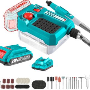 Bruska přímá AKU, 20V Li-ion, 2000mAh, s baterií a nabíječkou