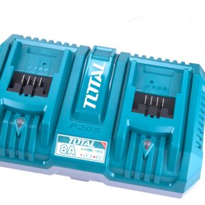Nabíječka pro 2 baterie, 20V Li-ion, industrial