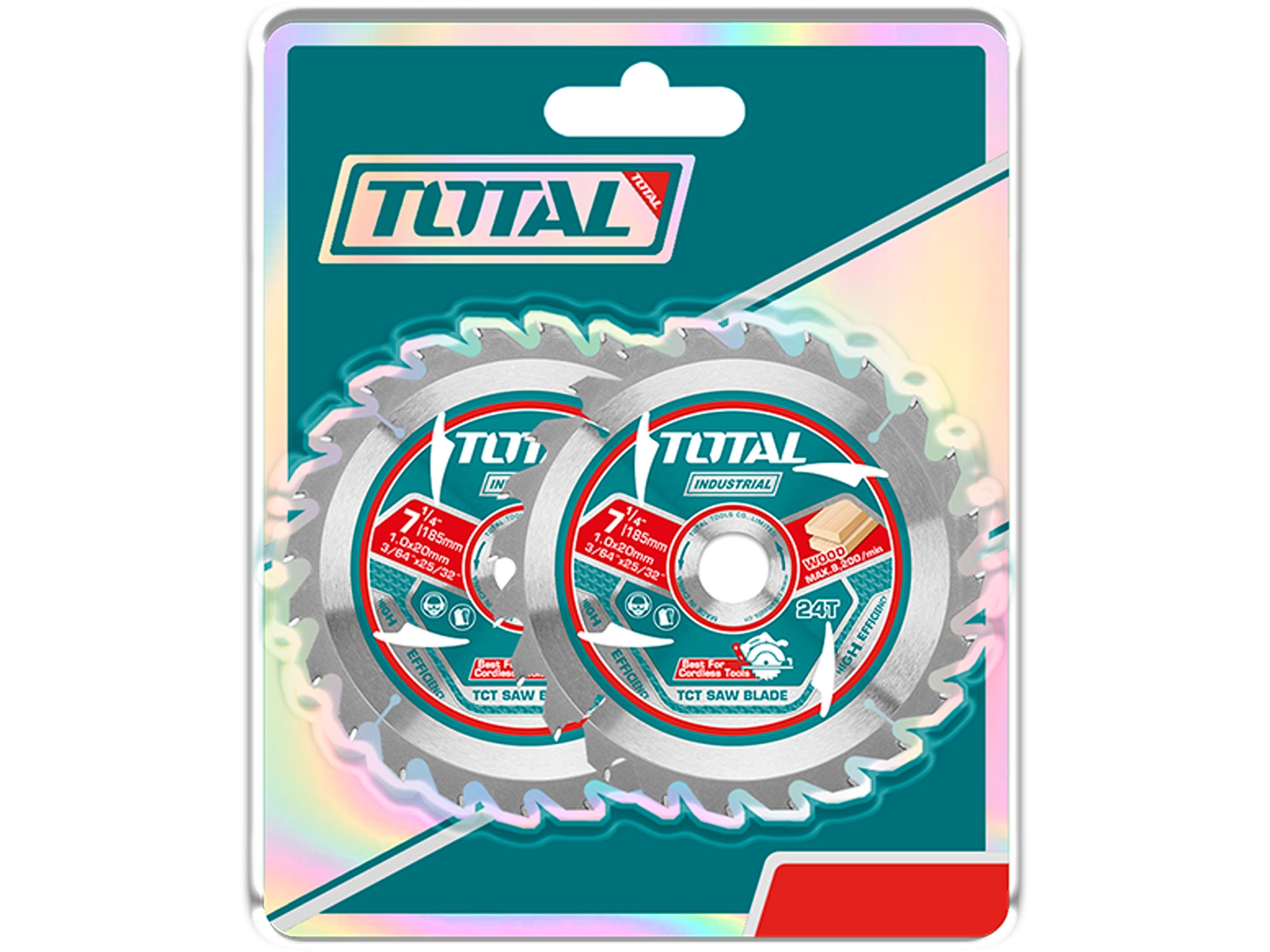 Kotouč pilový ultra tenký, TCT, 185mm, set 2ks, industrial - Obrázek 2