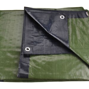 plachta PE nepromokavá silná 200g/m2, 8x12m, PE