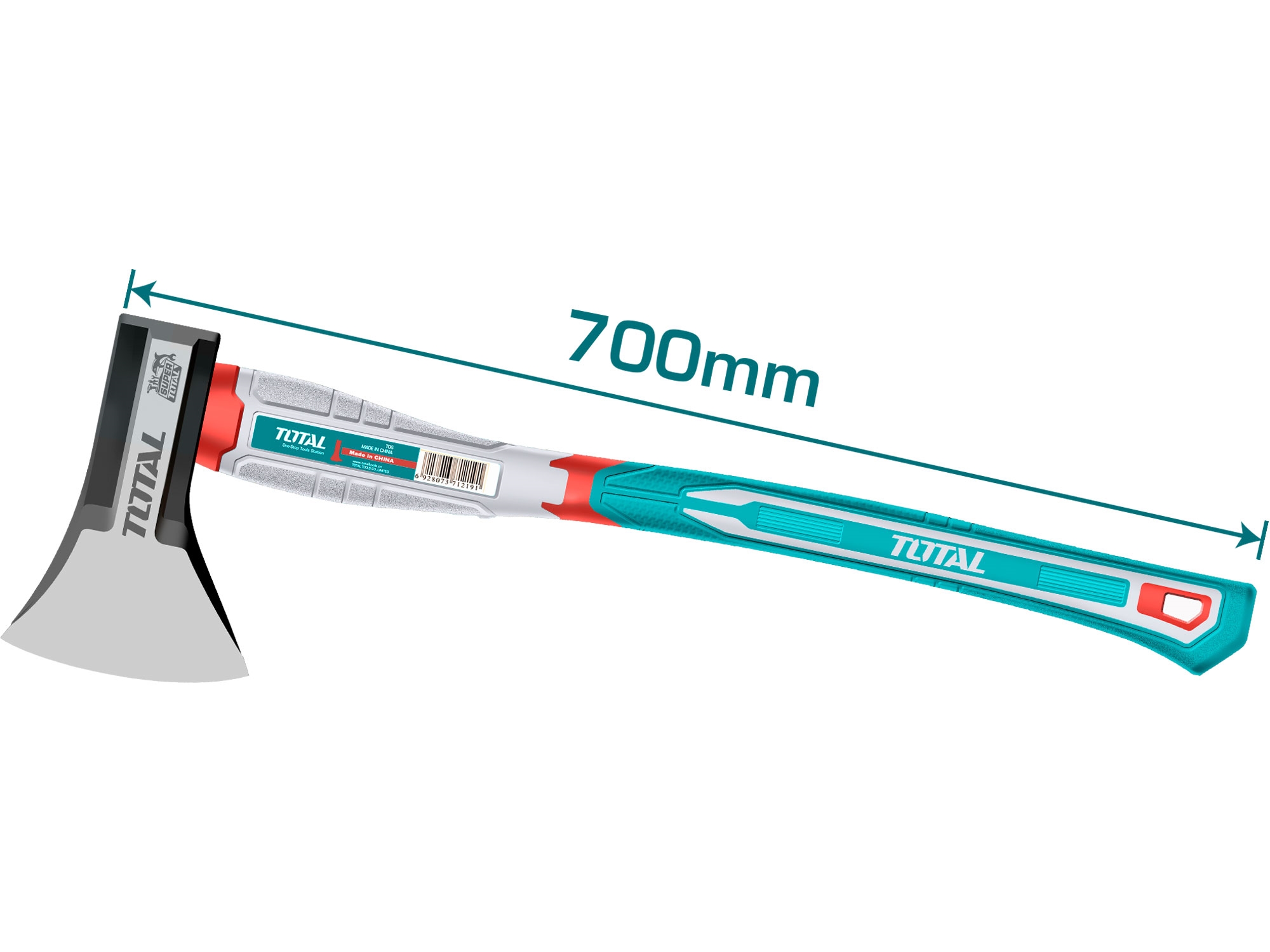 Sekera, sklolaminátová násada, 1250g - Obrázek 2