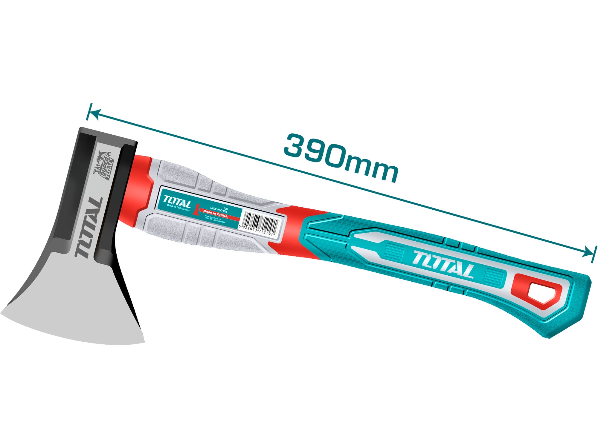 Sekera, sklolaminátová násada, 600g - Obrázek 2
