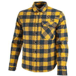 PIPPO Shirt ocher/blue