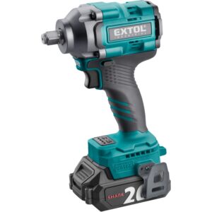 utahovák rázový 1/2" aku SHARE20V, 500Nm, BRUSHLESS, 2Ah