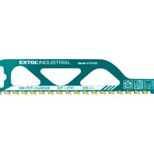 plátek do pily ocasky s SK zuby, 305x50x2,5mm