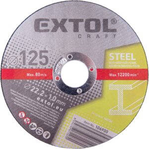 kotouč řezný na kov 20ks, O 125x1,0x22,2mm