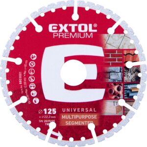 kotouč řezný diamantový MULTI univerzální, O125x22,2x2,2mm