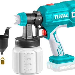 POŠK. OBAL Pistole stříkací na barvu AKU, 20V Li-ion, 2000mAh, bez baterie a nabíječky