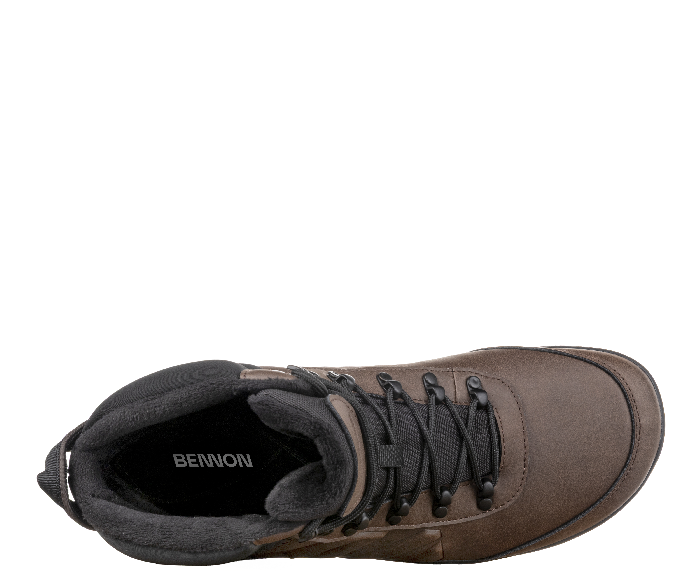 BENNON Barefoot Black/brown Winter High - Obrázek 4