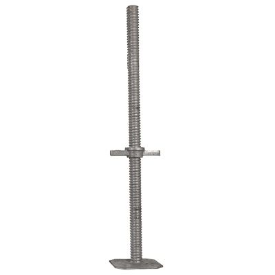 Stavěcí šrouby k zajištění stability a vyrovnání lešení 80 cm