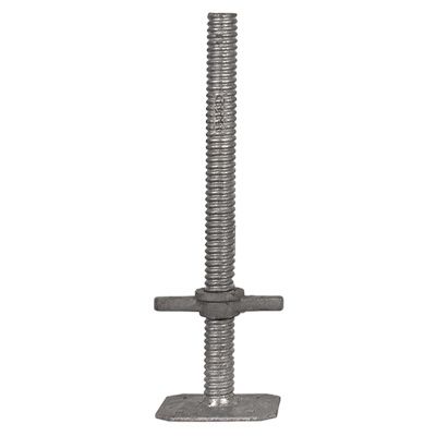 Stavěcí šrouby k zajištění stability a vyrovnání lešení 50 cm