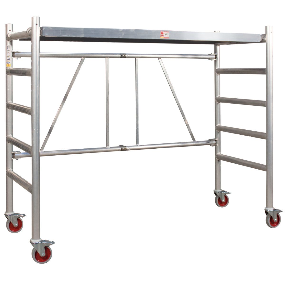 Skládací lešení úzké JUMBO 178 x 74 cm | 1.55 / 3.55 m, Skládací lešení