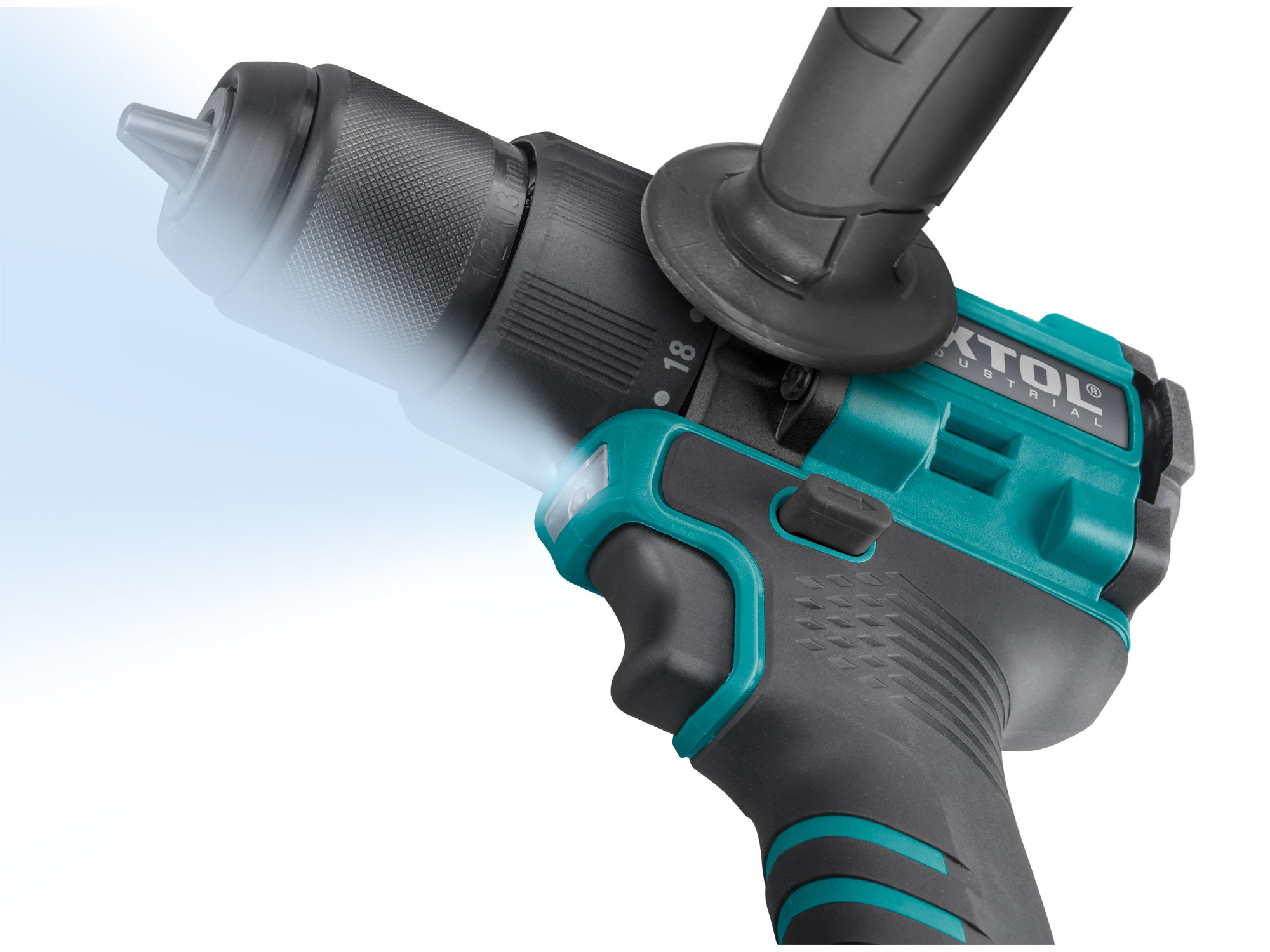 vrtací šroubovák aku s příklepem SHARE20V, 70Nm, BRUSHLESS, 2Ah - Obrázek 6