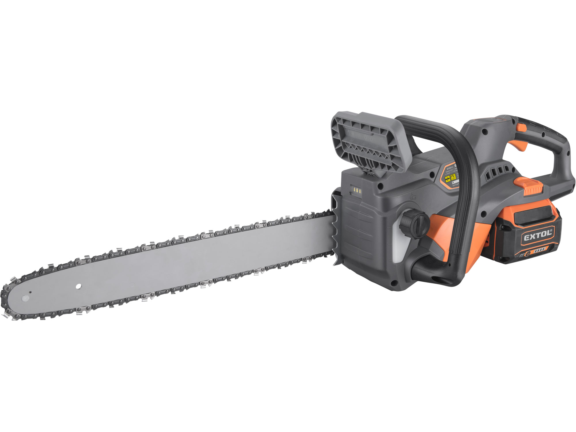 pila řetězová aku 60V, 51cm, BRUSHLESS, bez baterie a nabíječky - Obrázek 2