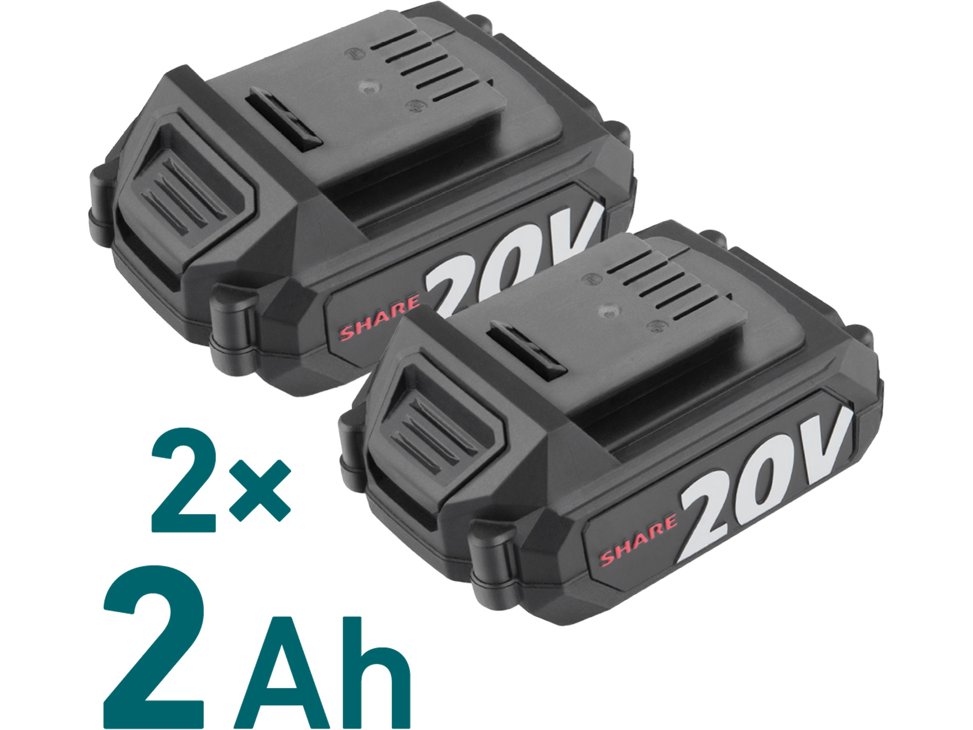 sekačka aku SHARE20V, 43cm, BRUSHLESS, 2x2Ah - Obrázek 2
