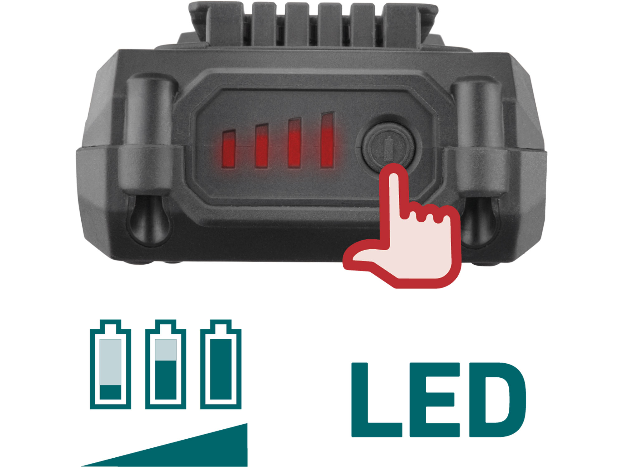 pila přímočará aku SHARE20V, BRUSHLESS, 2Ah - Obrázek 7