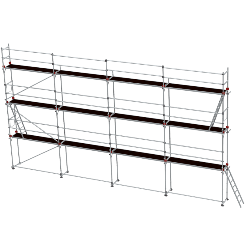 JUMBO - fasádní lešení Superflex Pro 6 x 12 m