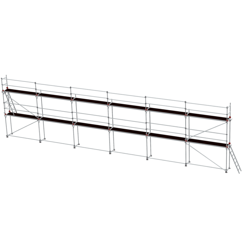 JUMBO - fasádní lešení Superflex Pro 4 x 18 m