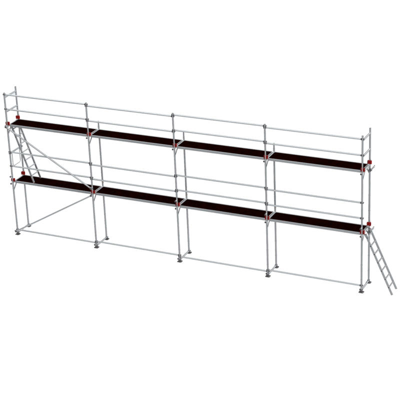 JUMBO - fasádní lešení Superflex Pro 4 x 12 m