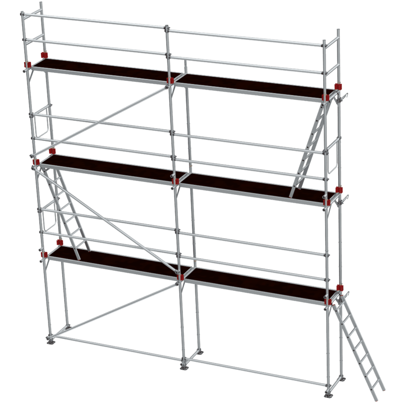JUMBO - fasádní lešení Superflex Pro 6 x 6 m