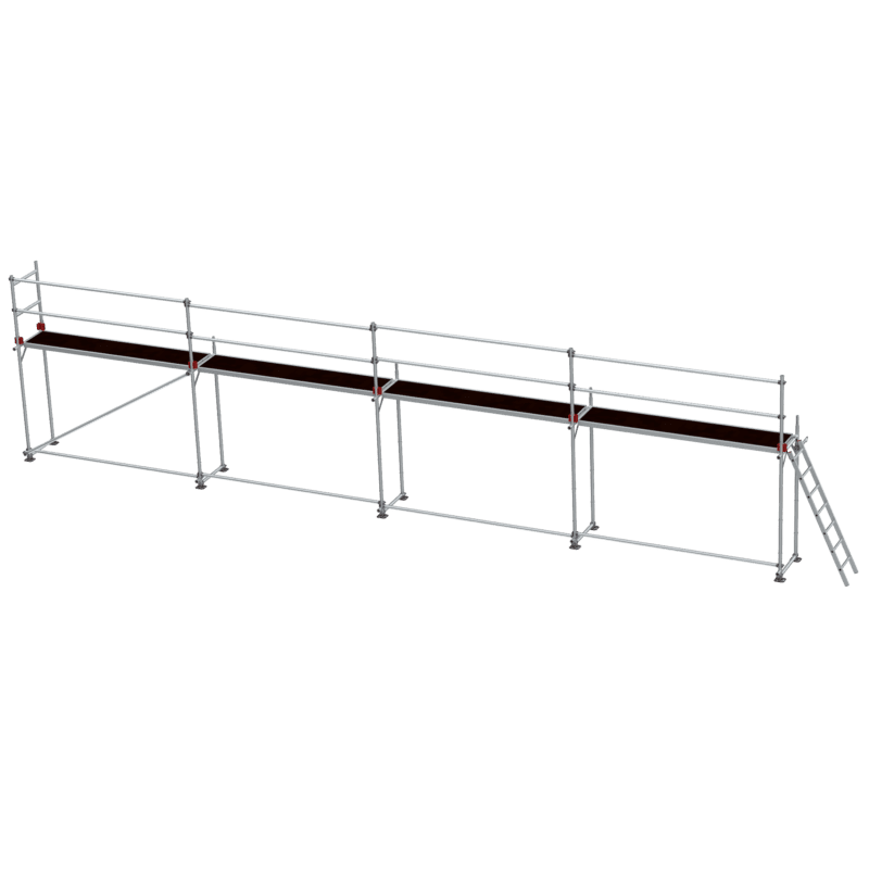 JUMBO - fasádní lešení Superflex Pro 2 x 12 m