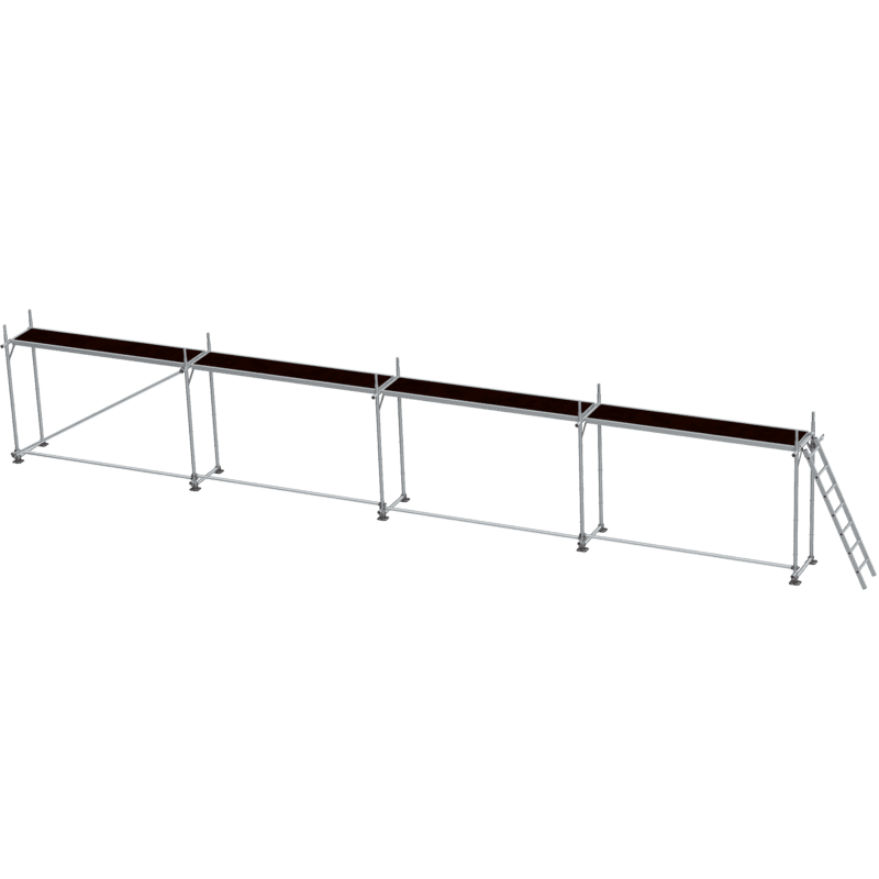 JUMBO - fasádní lešení Superflex Pro 1.8 x 12 m